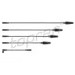 TOPRAN 721 501 - Kit de câbles d'allumage