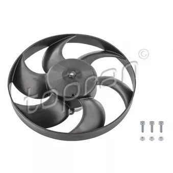 Ventilateur, refroidissement du moteur TOPRAN OEM 125363