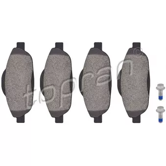 Jeu de 4 plaquettes de frein avant TOPRAN OEM 425426