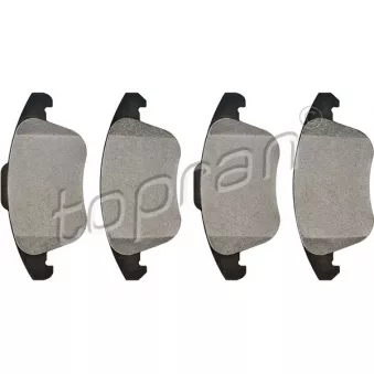 Jeu de 4 plaquettes de frein avant TOPRAN OEM 425477
