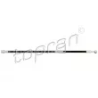 TOPRAN 820 799 - Flexible de frein avant gauche