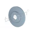 TOPRAN 821 936 - Jeu de 2 disques de frein avant