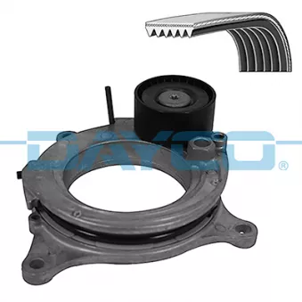 Jeu de courroies trapézoïdales à nervures DAYCO KPV1280