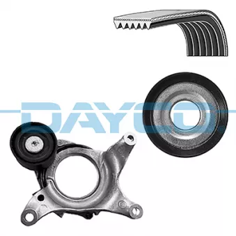 Jeu de courroies trapézoïdales à nervures DAYCO KPV1468