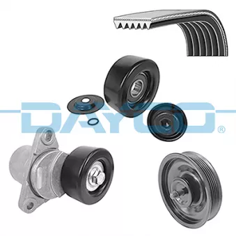 DAYCO KPV569 - Jeu de courroies trapézoïdales à nervures