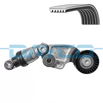 DAYCO KPV585 - Jeu de courroies trapézoïdales à nervures