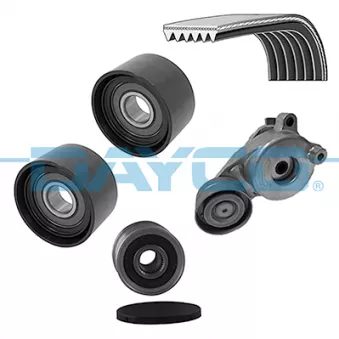 Jeu de courroies trapézoïdales à nervures DAYCO KPV648