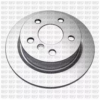 Jeu de 2 disques de frein arrière QUINTON HAZELL OEM 34216799383