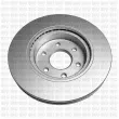 QUINTON HAZELL BDC6132 - Jeu de 2 disques de frein avant