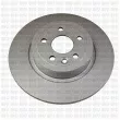 QUINTON HAZELL BDC6140 - Jeu de 2 disques de frein arrière