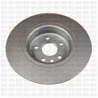 QUINTON HAZELL BDC6140 - Jeu de 2 disques de frein arrière