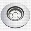 QUINTON HAZELL BDC6189 - Jeu de 2 disques de frein avant