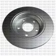 QUINTON HAZELL BDC6190 - Jeu de 2 disques de frein arrière
