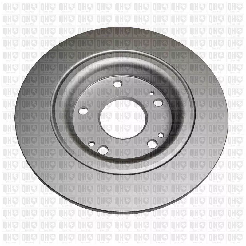Jeu de 2 disques de frein arrière QUINTON HAZELL BDC6206 - Visuel 1