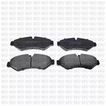 Jeu de 4 plaquettes de frein arrière QUINTON HAZELL OEM A9104203600