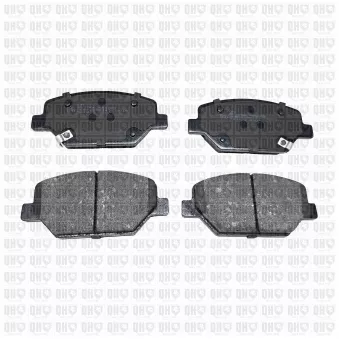 Jeu de 4 plaquettes de frein avant QUINTON HAZELL OEM 84120877