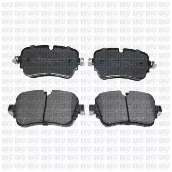 Jeu de 4 plaquettes de frein arrière QUINTON HAZELL OEM 4M0698451P