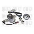 Pompe à eau + kit de courroie de distribution QUINTON HAZELL [QBPK8981]