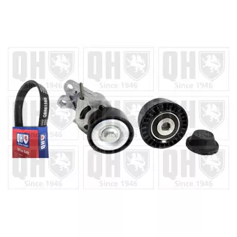 Jeu de courroies trapézoïdales à nervures QUINTON HAZELL QDK177 pour PEUGEOT PARTNER 1.6 - 109cv