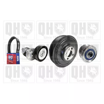 Jeu de courroies trapézoïdales à nervures QUINTON HAZELL QDK200