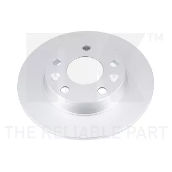 Jeu de 2 disques de frein arrière NK OEM 440A09572R