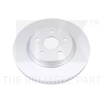 Jeu de 2 disques de frein avant NK OEM 43512F4030