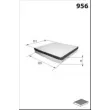 MECAFILTER EKR7273 - Filtre, air de l'habitacle