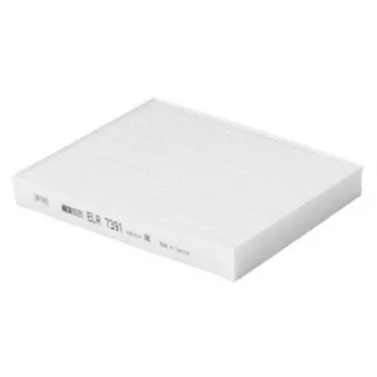 Filtre, air de l'habitacle MECAFILTER ELR7391