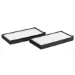 Filtre, air de l'habitacle MECAFILTER [JLR7382]