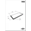 MECAFILTER JLR7426 - Filtre, air de l'habitacle