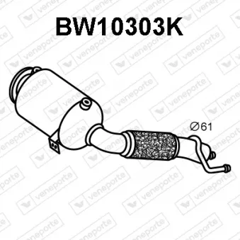 Catalyseur VENEPORTE BW10303K