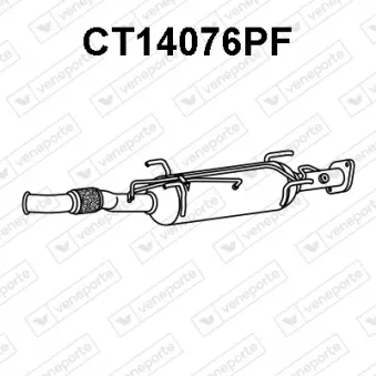 Catalyseur SCR VENEPORTE OEM 1640323780