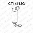 Filtre à particules / à suie, échappement VENEPORTE [CT14112G]