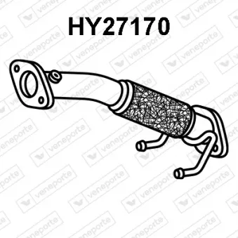VENEPORTE HY27170 - Tuyau d'échappement