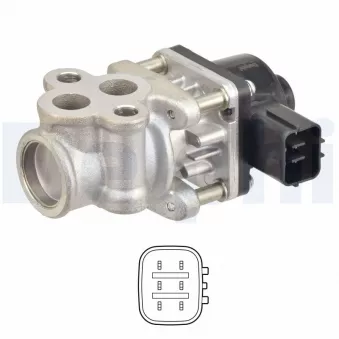 DELPHI EG10611-12B1 - Vanne EGR