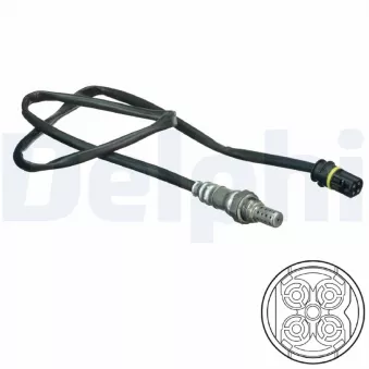 Sonde lambda DELPHI OEM 0015404717