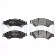 DELPHI LP2484 - Jeu de 4 plaquettes de frein avant