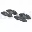 DELPHI LP3549 - Jeu de 4 plaquettes de frein arrière