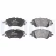 DELPHI LP3840 - Jeu de 4 plaquettes de frein avant