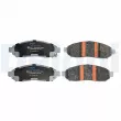 DELPHI LP5002EV - Jeu de 4 plaquettes de frein avant