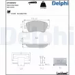 DELPHI LP5005EV - Jeu de 4 plaquettes de frein avant