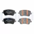 DELPHI LP5005EV - Jeu de 4 plaquettes de frein avant