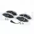 DELPHI LP5006EV - Jeu de 4 plaquettes de frein avant