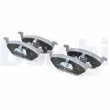 DELPHI LP5014EV - Jeu de 4 plaquettes de frein avant