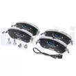 DELPHI LP5047EV - Jeu de 4 plaquettes de frein avant