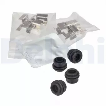 Kit d'accessoires, plaquette de frein à disque DELPHI LX0730