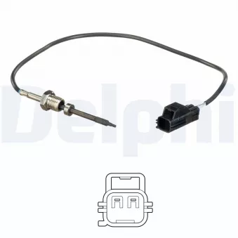 Capteur, température des gaz DELPHI OEM 30729648