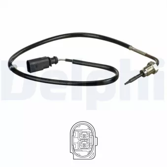 Capteur, température des gaz DELPHI OEM 03l906088bn