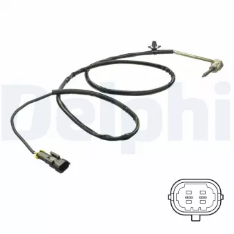 DELPHI TS30163 - Capteur, température des gaz