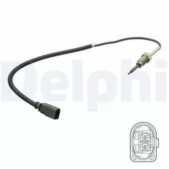 Capteur, température des gaz DELPHI OEM 03G906088AS